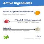 Vitamin B-12 Methylcobalamin with B-6 & Folic Acid