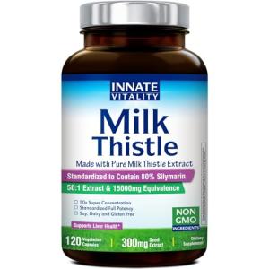 Organic Milk Thistle Supplement for Liver Health
