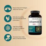 NatureBell Vitamin E Oil Softgels for Health