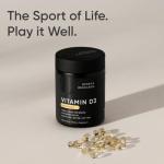 Vitamin D3 1000 IU with Coconut MCT Oil 360 Softgels