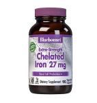 Bluebonnet Extra-Strength Chelated Iron 27mg, 90 Caps