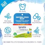 Boiron Ignatia Amara 30C Homeopathic Medicine for Relief from Emotional Stress, Hypersensitivity, Irritability, and Moodiness - 3 Count (240 Pellets)