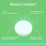 EZ Melts Dissolvable Iron Supplement 18 mg, Sugar-Free, 3-Month Supply - 1 Pack