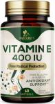 Vitamin E Softgels 400 IU for Skin and Heart