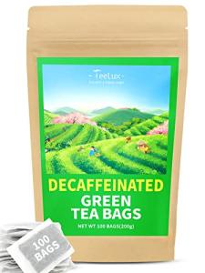 Decaf Green Tea Bags, Super Antioxidant, 100 Count