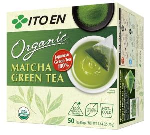 ITO EN Organic Matcha Green Tea Bags, 50 Count
