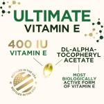 Vitamin E Softgels 400 IU for Skin and Heart