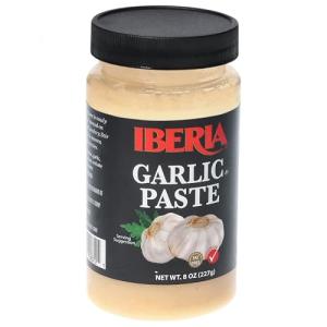 Iberia Garlic Paste, 8 oz Jar