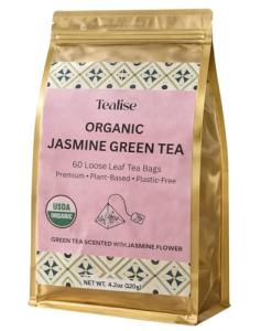 Organic Jasmine Green Tea Bags - 60 Count