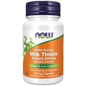 NOW Foods Silymarin Milk Thistle Extract 300 mg