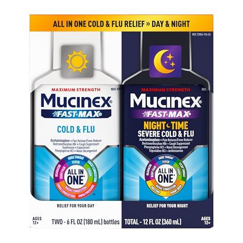 Mucinex Fast-Max Cold and Flu Relief Combo Pack