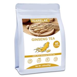 Ginseng Tea Bags - Energy and Focus Boost