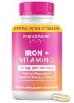 Pink Stork Iron with Vitamin C – 60 Capsules