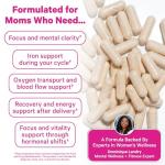 Pink Stork Iron with Vitamin C – 60 Capsules
