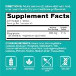 Qunol Magnesium Glycinate 300mg, 90 Tablets