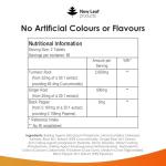 New Leaf Turmeric with Ginger & Black Pepper, 180 Tablets