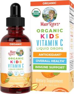 MaryRuth Kids Vitamin C Drops for Immune Support