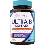 Doctor's Recipes Ultra B Complex Vitamins, 120 Capsules