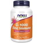 NOW Foods C-1000 with Zinc Immune Support Capsules