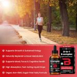 Organic B Complex Liquid Drops – Vegan Berry Flavor