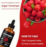 Organic B Complex Liquid Drops – Vegan Berry Flavor