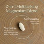 New Chapter Magnesium + Ashwagandha, 325 mg, 60 ct