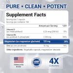 Dr. Berg Maximum Strength Chelated Magnesium Capsules