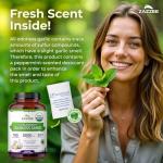 Zazzee Organic Odorless Garlic Extract, 5000 mg