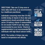 Life Extension Mint Liquid Vitamin D3, 2000 IU