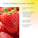 MegaFood Iron Energy Gummies, Iron Supplement for Women, Men, Teens & Kids with Vitamin B12 & B6, Vitamins, from The Makers of Blood Builder Supplement, Strawberry Flavor, 60 Count