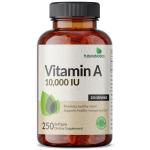Futurebiotics Vitamin A 10,000 IU Premium Non-GMO Formula Supports Healthy Vision & Immune System and Healthy Growth & Reproduction, 250 Softgels