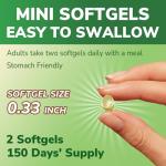 Vitalibre Odorless Garlic, 3,000mg Equivalent Per Serving, Extra Strength 100:1 Extract, Non-GMO, No Gluten, 300 Softgels