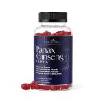 Stellar Secret Korean Red Ginseng 1500mg Gummies - Ginseng Supplement for Energy, Immune System Support, Panax Ginseng for Memory Function, Blood Circulation, Peach Flavor, 60 Count