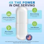 VYXION Magnesium Complex 900mg per Serving – High Absorption Magnesium Glycinate with Vitamin D3 K2 Zinc & B Vitamins – Sleep, Calm, Muscle & Nerve Support – 90 Capsules