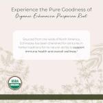 Starwest Botanicals Dried Echinacea Purpurea Root Powder Organic - Loose Herb for Tea, Tinctures, & Natural Herbal Blends, Pure Purple Coneflower, Certified Kosher, Non-GMO - 4 oz Pouch