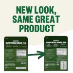 FGO Organic Gunpowder Green Tea, Loose Leaf, 16oz Bulk Resealable Bag, Packaging May Vary (Pack of 1)