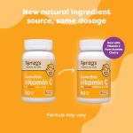 Renzo's Invincible Vitamin C for Kids with Elderberry and Zinc, Dissolvable Kids Vitamins for Immune Support, 60 Orange-Flavored Melty Tabs