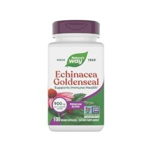 Natures Way Echinacea Goldenseal, 100 Capsules