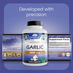 NaturaLife Labs A Higher Standard Odorless Garlic 3000 mg per Serving Immune System Support - 150 Soft gels