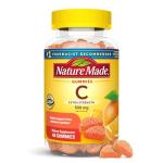 Nature Made Extra Strength Dosage Vitamin C 500 mg per serving, Dietary Supplement, Vitamin C Gummies for Immune Support, 60 Gummies, 30 Day Supply