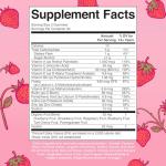 MaryRuth Organics Women's Immune Support Multivitamin Gummies | Ages 14+ | Skin Health | Gummy Vitamins for Women | Sugar-Free | Vegan | Non-GMO | 60 Count