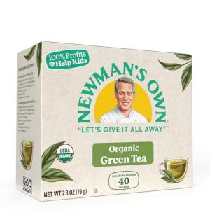 NEWMANS OWN ORGANICS Organic Royal Green Tea, 40 CT