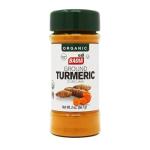 Badia Organic Turmeric Powder, 2 oz – Rich in Curcumin, Perfect for Cooking, Smoothies & Wellness