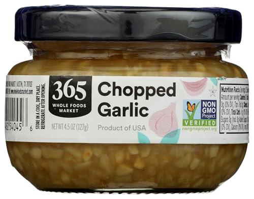 365 by Whole Foods Market Chopped Garlic, 4.5 OZ