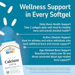 21st Century Calcium Plus D3 Liquid Filled Softgel, 1200 mg, 90 Count