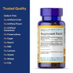 Puritan's Pride Vitamin E 184mg (400 IU) with Selenium 50mcg, Vitamin Supplement For Immune System and Antioxidant Health Support, 3 Month Supply, 100 Rapid Release Softgels