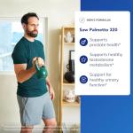 Pure Encapsulations Saw Palmetto 320 - Fatty Acids & Other Essential Nutrients to Support Metabolism & Urinary Function - with Saw Palmetto Extract - 120 Softgel Capsules