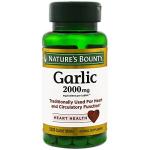 Nature's Bounty Garlic, 2000mg, 120 Coated Tablets (Pack of 2), 2 Bottles Each of 120 Tablets