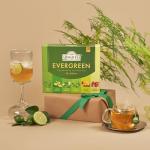 Ahmad Tea Green Tea, Evergreen Selection Pack Teabags, 60 Foil Teabags - Caffeinated & Sugar-Free