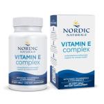 Nordic Naturals Vitamin E Complex, Unflavored - 30 Soft Gels - 6 Forms of Vitamin E for Antioxidant Support - Cellular Protection - Non-GMO - 30 Servings